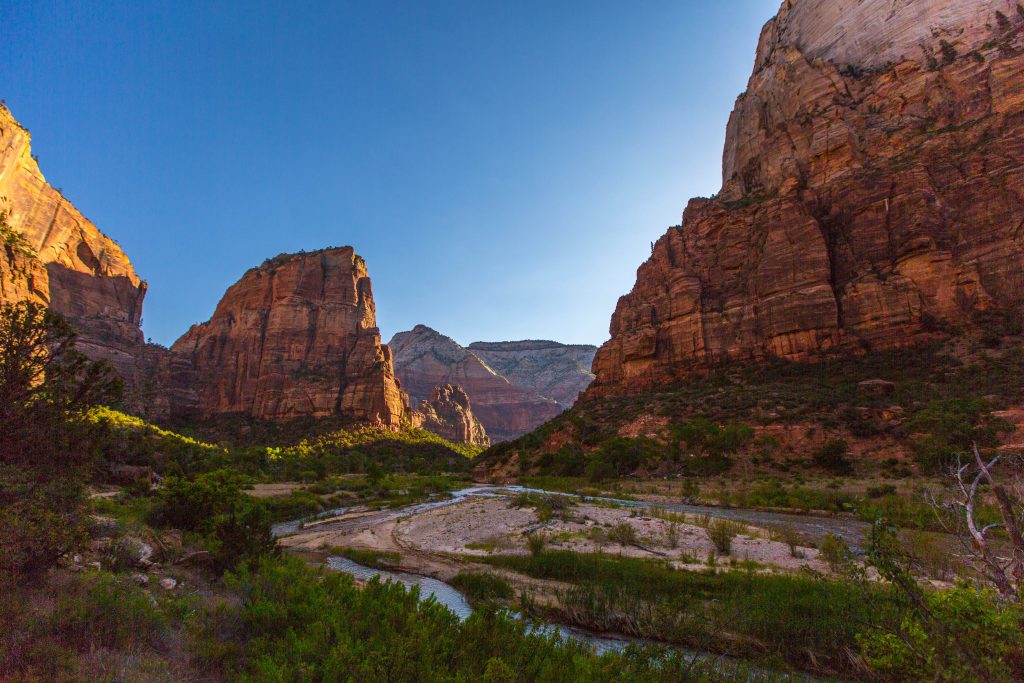 Zion National Park is a world-famous park in St. George's backyard