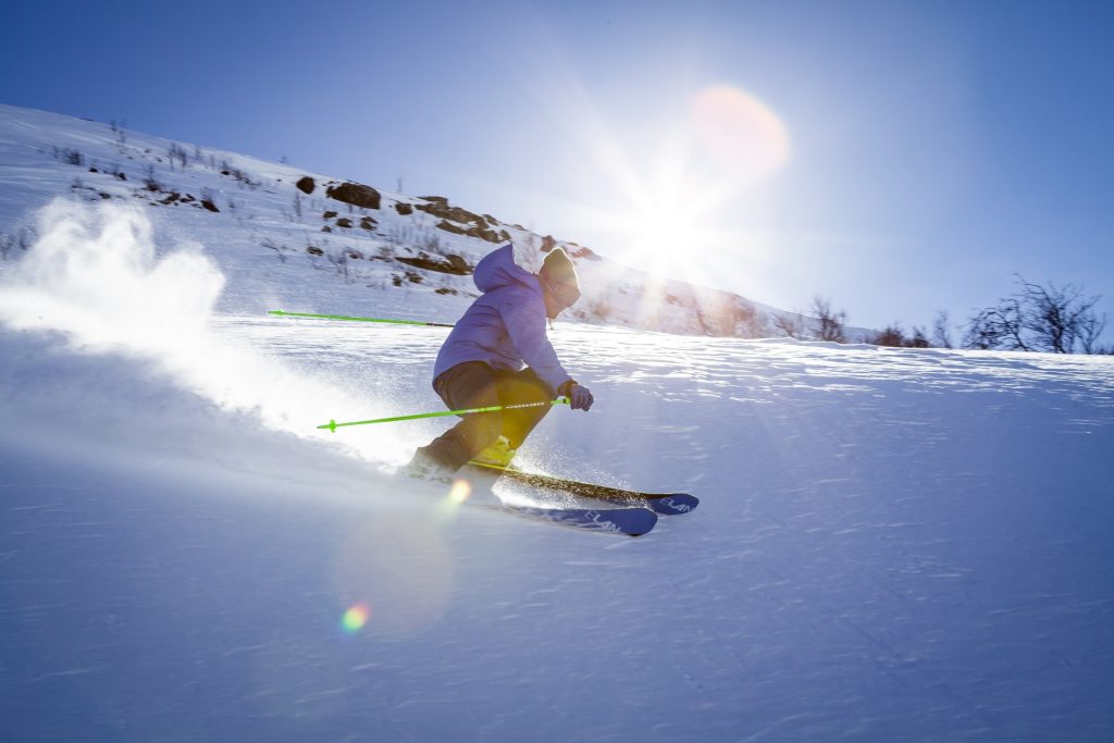 When you visit Montana, you have to ski.