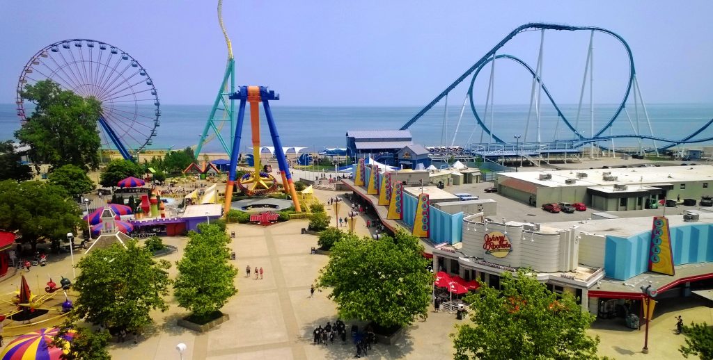 Cedar Point is one of the great honeymoon destinations.