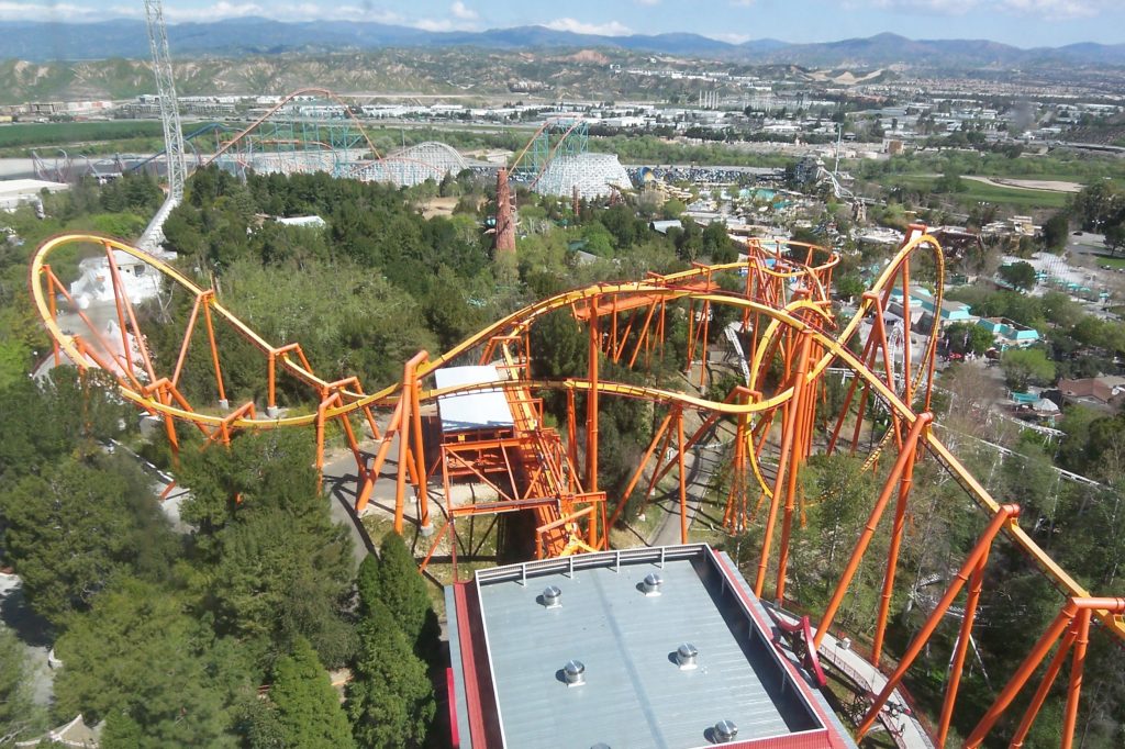 Six Flags is one of the great honeymoon destinations.