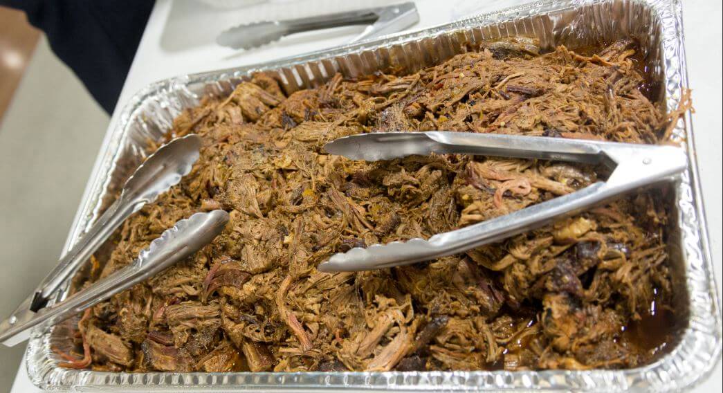 BBQ pulled pork catering service
