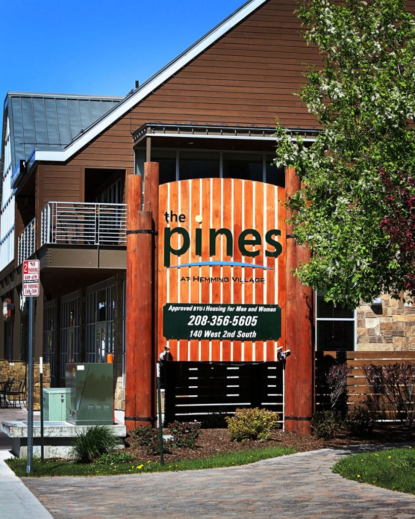 The Pines apartments in Rexburg